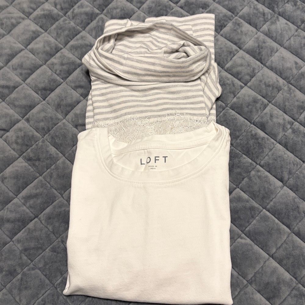 LOFT Winter-Summer Duo Tops Size S